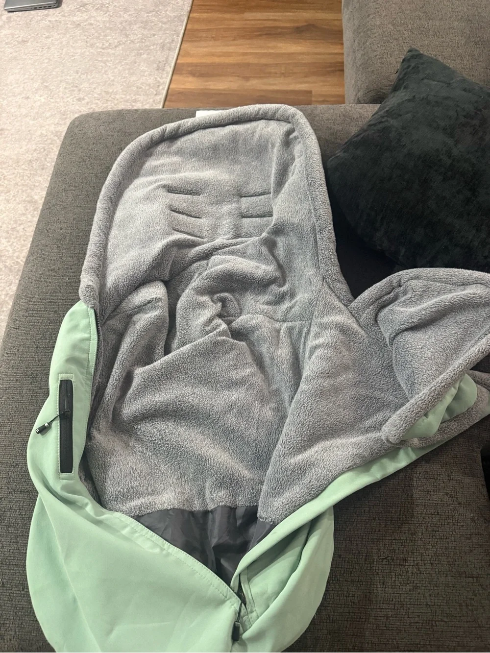 Kids Mint Green Cozy Ganoosh